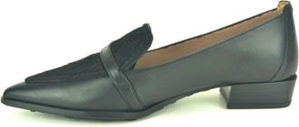 Hispanitas Schoenen, Dames, Zwart, 39 EU, Moccassin +Pony 2cm