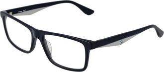 BMW Glasses, male, Blue, Size: ONE SIZE Blue Rectangle Optical Frames with Case
