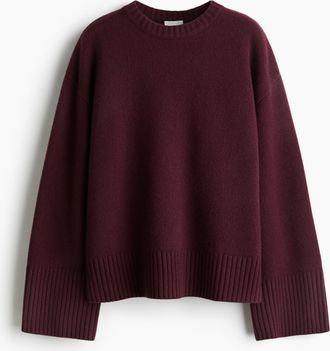 H&M Pullover aus Kaschmirmix - Pink