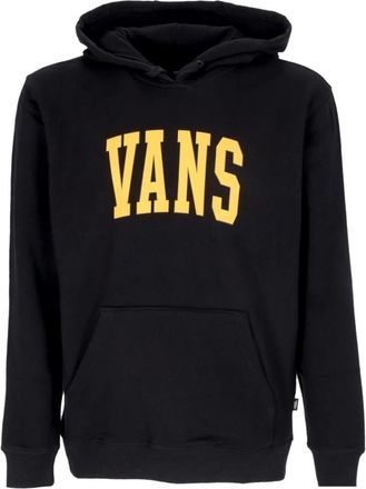 Vans Zwarte Varsity Hoodie met Kangaroezak - Heren - Hoodies - Zwart - XL - Katoen - Hoodies & sweatvesten