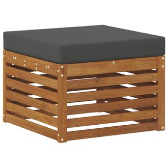 vidaXL Reposapi&eacute;s De Exterior Madera De Acacia S&oacute;lida Natural Vidaxl