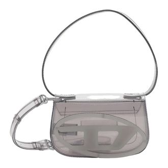 Diesel Shoulder Bags, female, Gray, Size: ONE SIZE 1DR Shoulder Bag