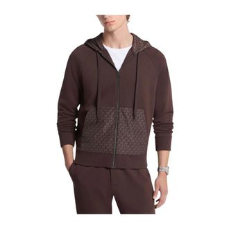 Michael Kors Felpe con cappuccio - - Sweatshirts & Hoodies - Uomo - Marrone - L