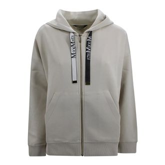 Max Mara Dames, Sweatshirts & Hoodies, Beige, Maat: M Katoen