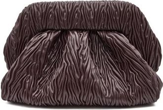 Themoir&egrave; Clutches, female, Brown, Size: ONE SIZE Bios Medium Arricciato