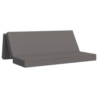 vidaXL Sof&aacute; Cama Plegable 200 X 67 X 45 Cm Gris Claro Vidaxl