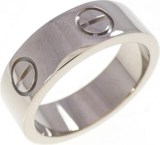 Cartier White Gold White Gold (18K) Band Ring (Pre-Owned)