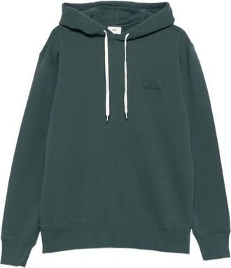 Autry Tonal Logo Hoodie - Heren - Hoodies - Groen - M - Katoen - Hoodies & sweatvesten