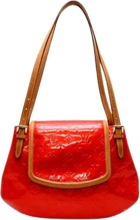 Louis Vuitton Pre-owned Vernis Schoudertas - Dames - Vintage Schoudertas - Rood - ONE Size - Leer - Vintage