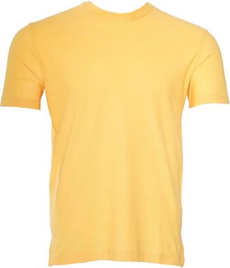Kiton T-shirt girocollo - Giallo