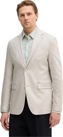 Guess Jassen, Heren, Grijs, 2Xl, Polyester, Eaton Blazer