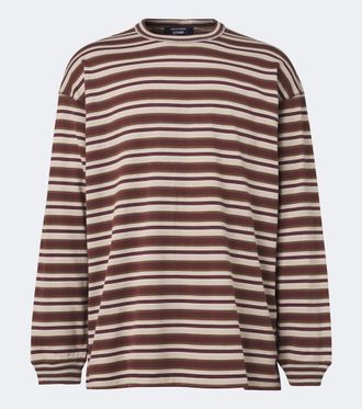Comme Des Gar&ccedil;ons Comme des Gar&ccedil;ons Homme Striped cotton jersey T-shirt