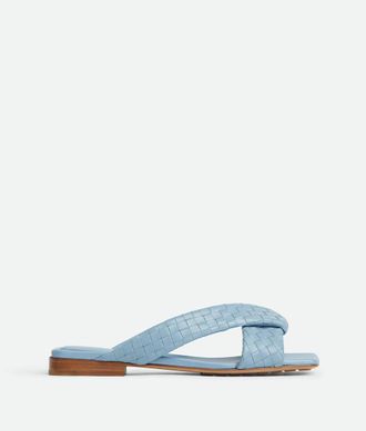 Bottega Veneta Riva Mules Flat Sandals