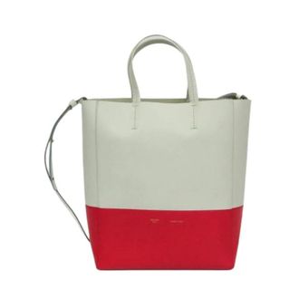 Celine Pre-owned Tote Bags, female, Multicolor, Size: ONE SIZE Pre-owned Small Vertical 176163 Cabas Tote Bag