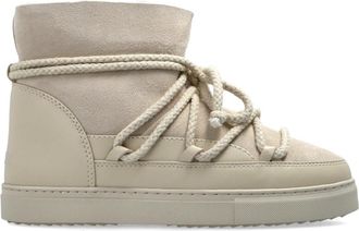 INUIKII Klassieke Sneeuwlaarzen - Dames - Winterlaarzen - Beige - 42 EU - Wol - Schoenen