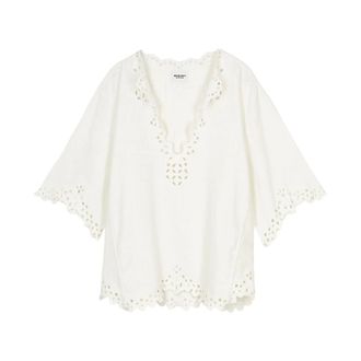 Isabel Marant Blouses, female, White, Size: XS Shana Top