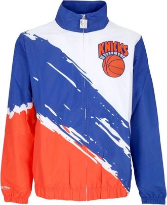 Mitchell & Ness NBA Paintbrush Windbreaker Hardwood Classics - Heren - Zomerjassen - Veelkleurig - M - Polyester - Jassen