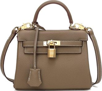 Tiffany & Fred Leather Mini Satchel