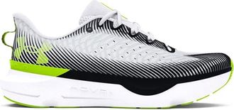 Under Armour Womens Infinite 6 Running Shoes, 104 White Grey Halo Black, 8 UK