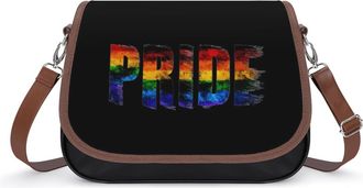 Generic Gay LGBT Proud Fashion Womens Crossbody Bags Novelty Handbag Shoulder Bag Purse