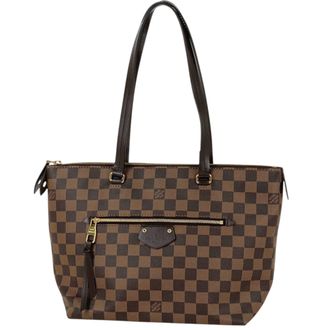 Louis Vuitton Brown Damier Canvas Tote Bag (Pre-Owned)