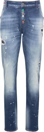 Carlo Colucci Slim-fit Jeans - male - Carlo Colucci - Slim Fit Jeans - Blue - W38 - Jeans
