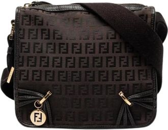 Fendi Borsa Crossbody Vintage Pre-owned - - Pre-owned - Donna - Marrone - ONE SIZE