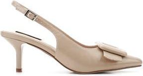 Rachel Roy Greta Pointed Toe Slingback Pump in Natural at Nordstrom Rack, Size 8.5