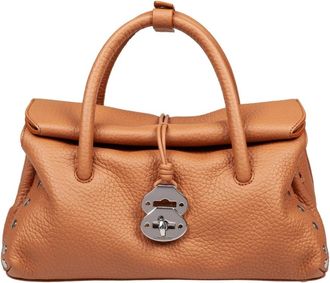 Zanellato Handbags, female, Brown, Size: ONE SIZE Brown Handbag Stylish Amaretto Exterior