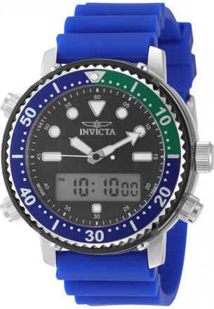 Invicta IN-49447 Mens Pro Diver Watch - Silver - One Size