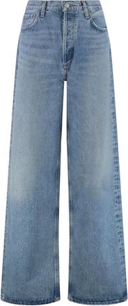 A Gold E cotton-blend jeans - Blue