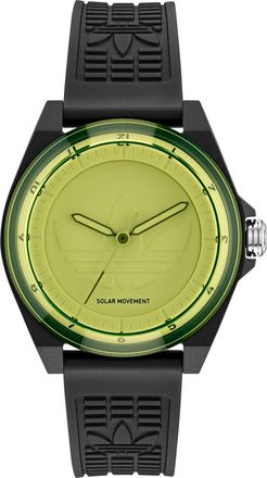 adidas Originals ADIDAS Originals Project Four Solar Unisexs Black Watch AOST25530 Resin - One Size