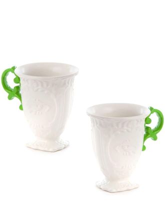 Seletti I-Wares porcelain mug (set of two) - unisex - China - One Size - White