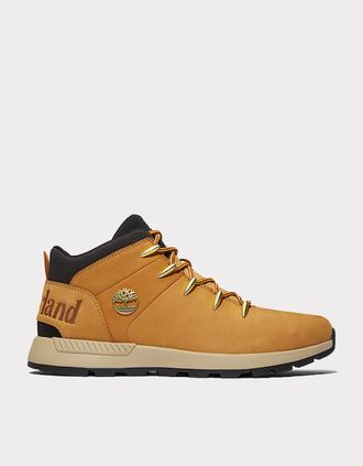 Timberland Mens Timberland Mens Sprint Trekker Mid Lace-Up Trainers - Yellow - Size: 12.5