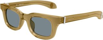 Alexander McQueen AM0547S Asian Fit 004 Mens Sunglasses Size 46