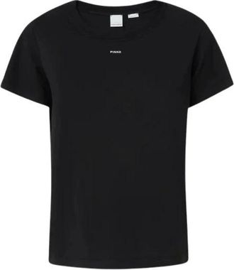 Pinko Mujer, Camisetas, Negro, Talla: L