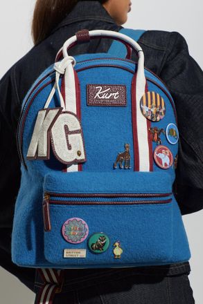Kurt Geiger Southbank Large Backpack, Womens, Blue