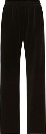 Dolce & Gabbana Stijlvolle Broek Ftc 1Gtfuwd 6N0000 - Dames - Straight fit broeken - Zwart - XL - Broeken