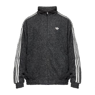 adidas Hoodies & sweatvesten, Heren, Zwart, XL, Polyester, Sweatshirt met hoge hals