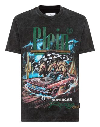 Philipp Plein T-Shirt Ronde Hals Racing