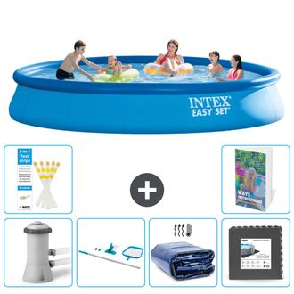 Intex Piscina Easy Set Redonda - 457x84 Cm - 7-piezas S217