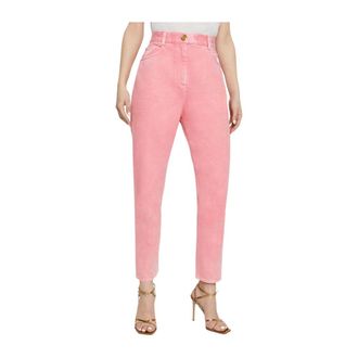 Balmain Mujer, Vaqueros, Rosa, Talla: S