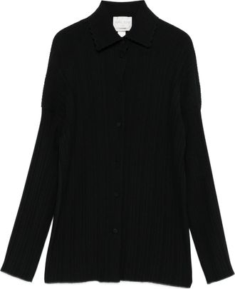 Forte_Forte Poly Crepe Plisse Overshirt