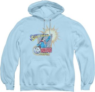Gildan Superman Ingenious Disguise Adult Pull Over Hoodie / Hooded Sweatshirt
