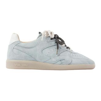 VIA VAI Schoenen, Dames, Blauw, 40 EU, Leer, Nilla Macy Sneakers