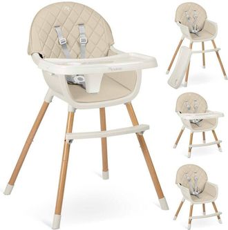 OEM Nukido Silla De Alimentaci&oacute;n Lilo, Beige