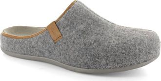 Strive Footwear Mens Cologne Wool Mule Orthotic Slipper In Light Grey