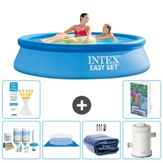 Intex Piscina Easy Set Redonda - 244x61 Cm - 7-piezas S115