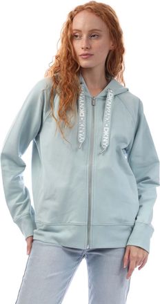 DKNY Dames/Dames Tweekleurig Logo Sweatjack (Grijs)