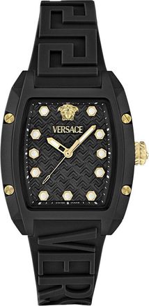 Versace Womens Versace Dominus Ecoceramic Watch